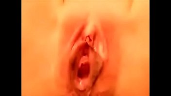Hot milf masturbating with rabbit and squirt