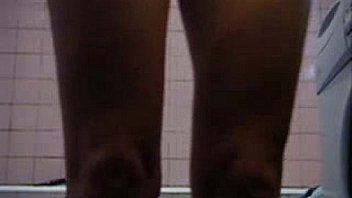 Great video of my mom nude in bathroom caught by hidden cam