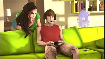Girl fucks Boyfriend playing video game
