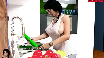 Hot Girlfriend Epi 40 She talks by video call with her sister's husband while he puts a pickle in her cuquita and suddenly the father-in-law gets her in full  action Download Game Here: 