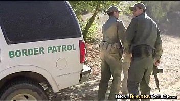 Border Gaurd Blackmails i. Spanish Teenie