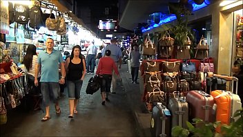 Thailand Street Night Scene