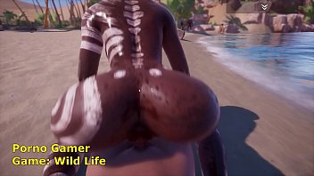 sex wit the amazon in the beach Game: WildLife