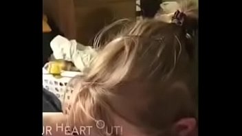 Determined Daughter Eats Dad’s Ass and Cock