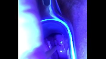 Swollen Ripe Cervix really to be filled with cum is stretched out and sounded
