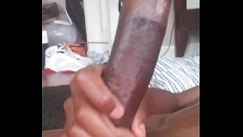 Oiled black cock