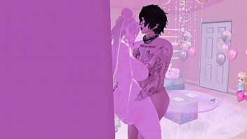 Stepbrother came to give me my birthday gift while he fucks me | IMVU