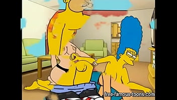 Lois Griffin and Marge Simpson and their cuckolds