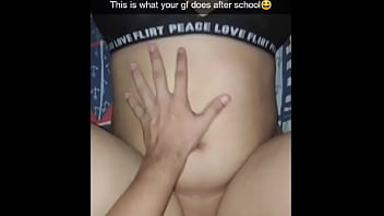 Snap - HOT TEEN CHEATS on her BF with HER ROOMMATE