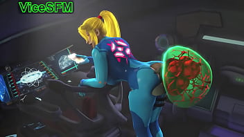 Samus Aran fucked by a monster (sound)