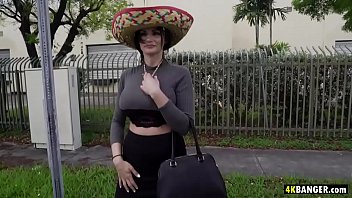 MILF with Amazing Tits gets Taco Style Fuck in Van