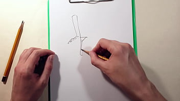 How to draw a pencil figure? Quick sketches