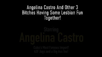Angelina Castro and three other horny whores performing a fucking and savage lesbian clip... no doubts these nymphos have no remedy! Full Video & Angelina Castro @AngelinaCastroLive.com