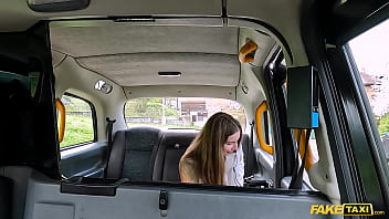 Fake Taxi Arina Shy fucks a taxi driver with her natural tits out