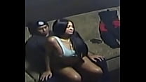 Thick Latina  stripper gets called back twice to finish what she started