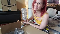 Unboxing Amazon wish list gift from a fan