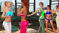 Futa Fuck Girl Yoga Class 3DX Video Trailer
