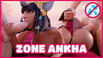 Zone Ankha - Fap Hero Overwatch Pharah Edition | CUM CHALLENGE
