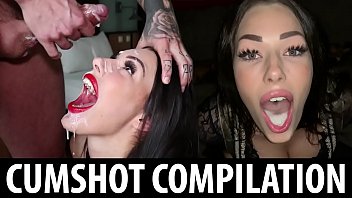 Good Sluts Don't Dodge The Cum - SHAIDEN ROGUE FACIAL & CUMSHOT COMPILATION